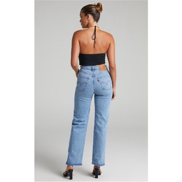 Levis Premium Womens Ribcage Straight Denim
Jeans Blue High Waist Straight sz 25 - Picture 10 of 10